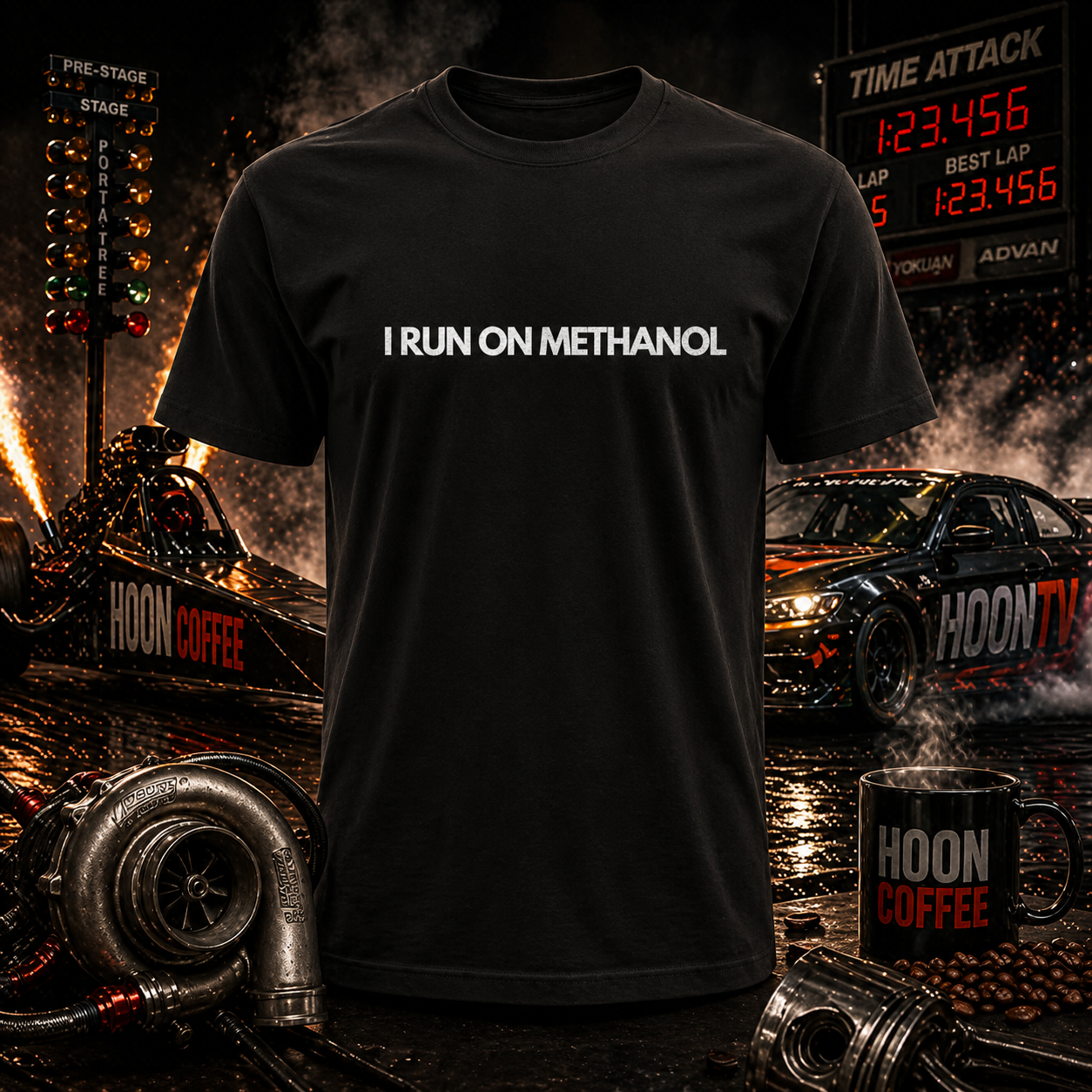 I RUN ON METHANOL TEE