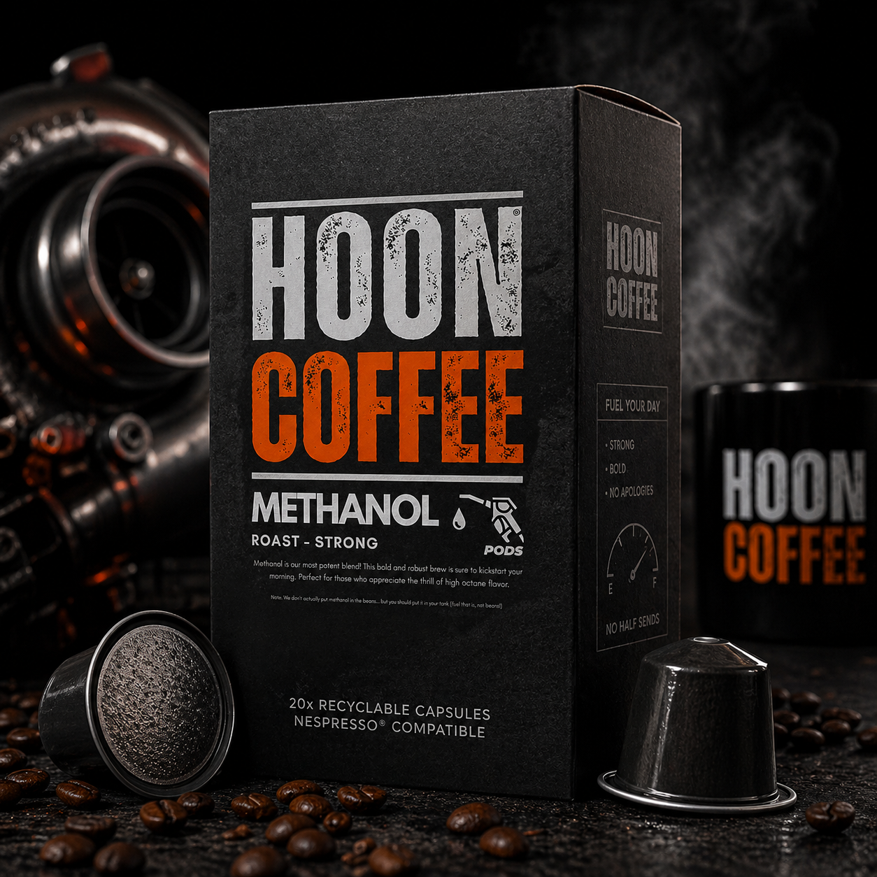 METHANOL PODS - STRONG ROAST